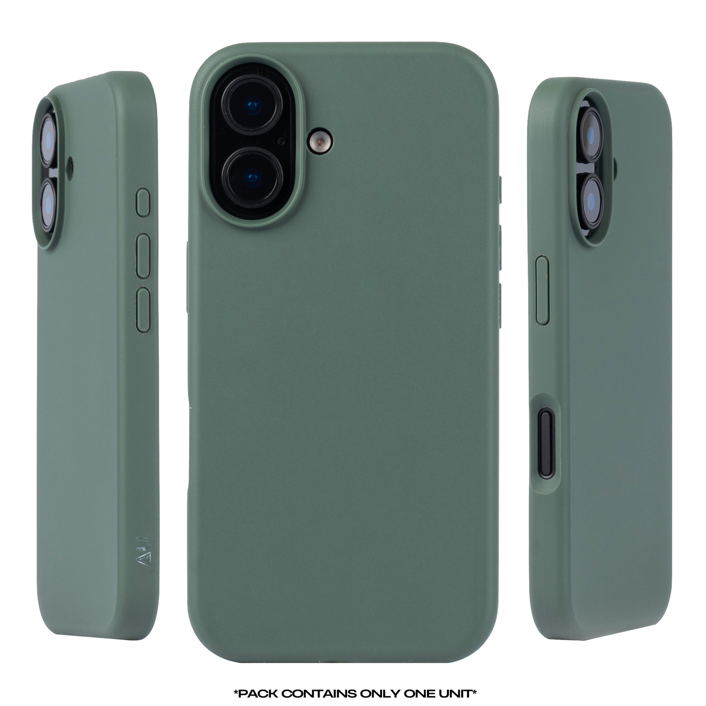 Liquid Silicone MagSafe Case for iPhone 16 I Green