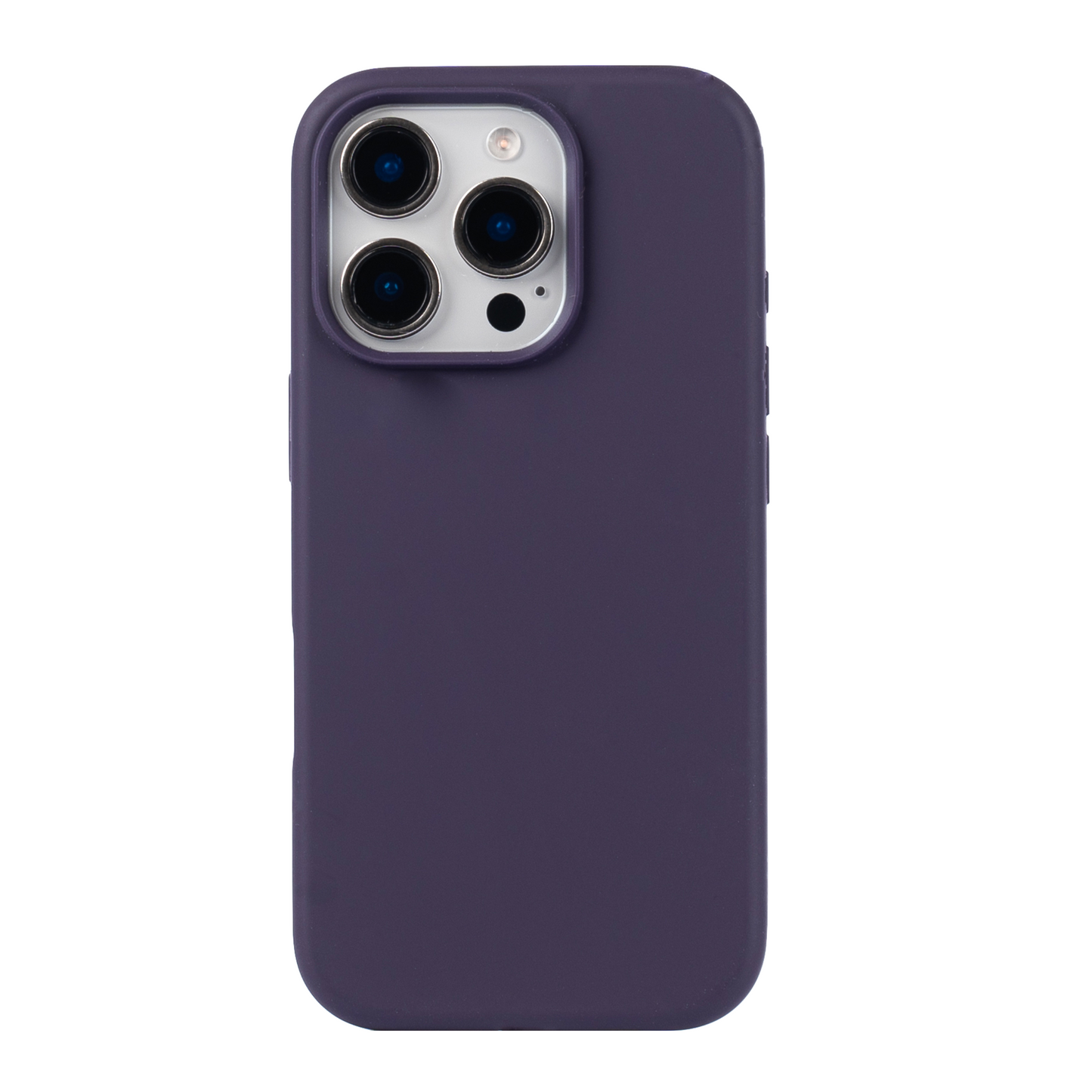 Liquid Silicone MagSafe Case for iPhone 16 Pro I Purple