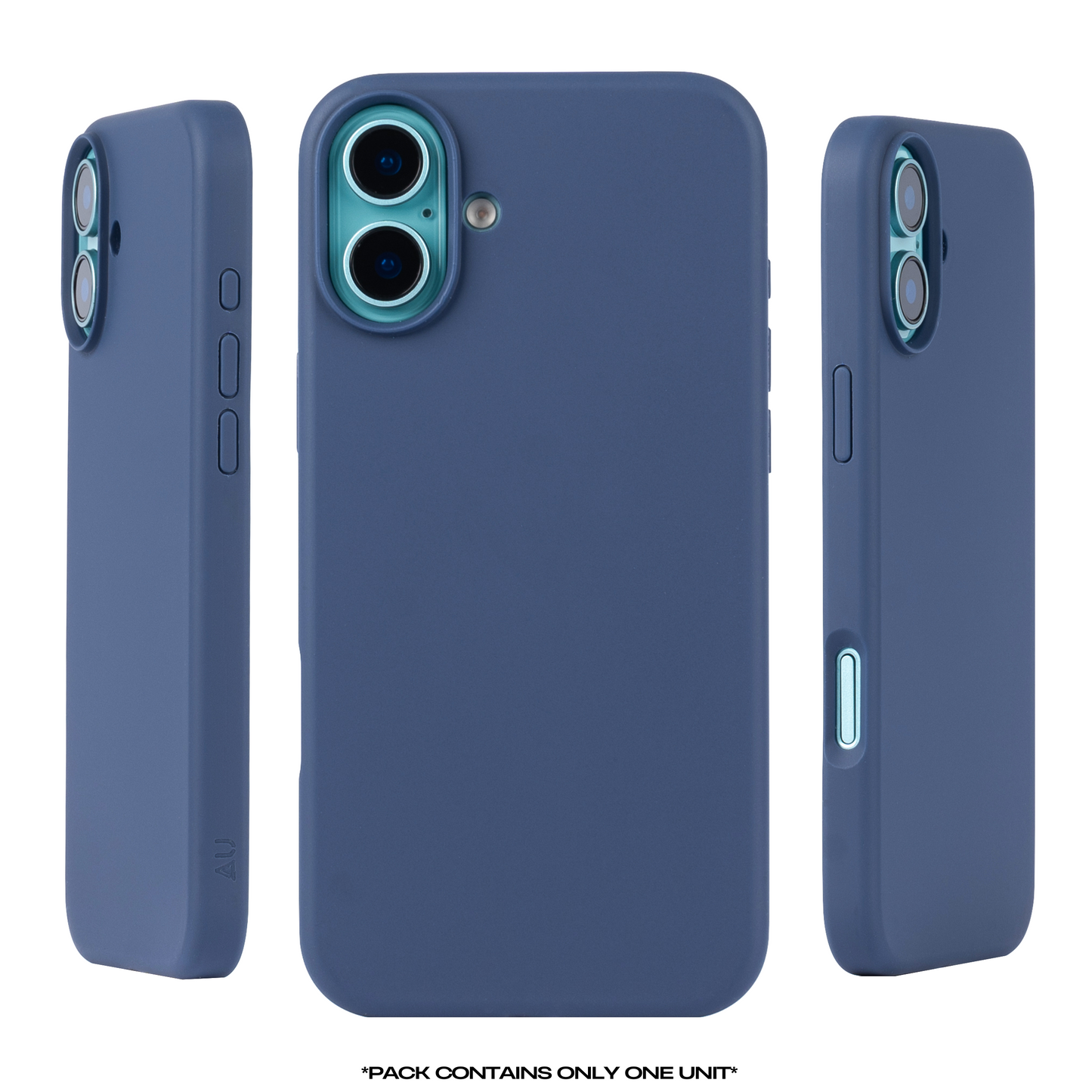 Liquid Silicone MagSafe Case for iPhone 16 I Blue