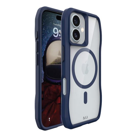 Octagon MagSafe Case for iPhone 16 I Blue