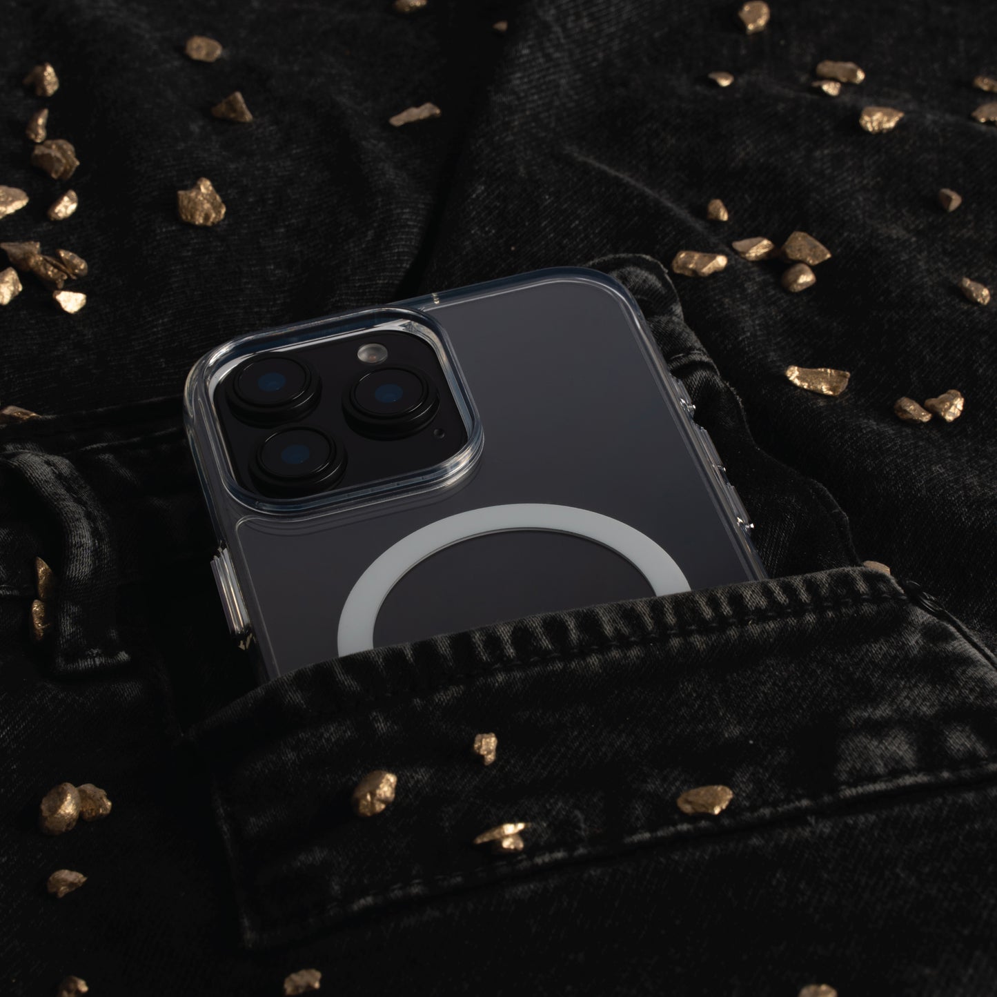 Space MagSafe Case for iPhone 16 Pro Max I Transparent