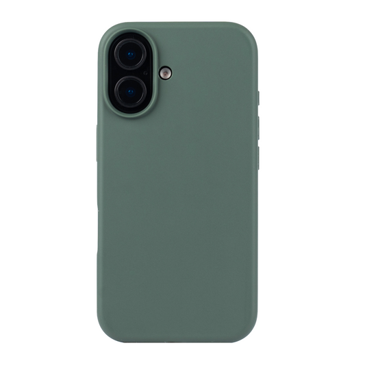 Liquid Silicone MagSafe Case for iPhone 16 I Green