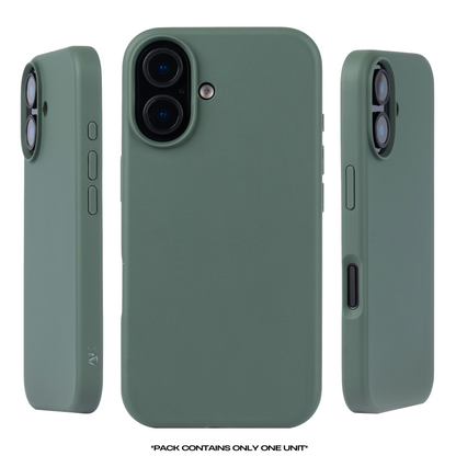 Liquid Silicone MagSafe Case for iPhone 16 Plus I Green