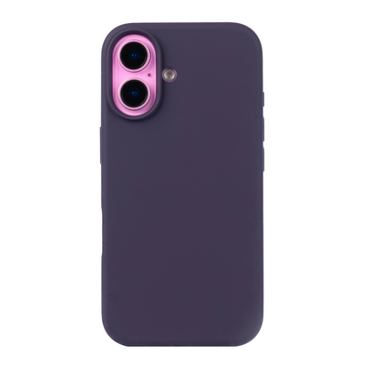 Liquid Silicone MagSafe Case for iPhone 16 I Purple