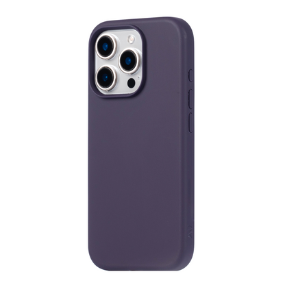 Liquid Silicone MagSafe Case for iPhone 16 Pro Max I Purple
