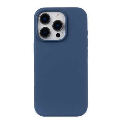 Liquid Silicone MagSafe Case for iPhone 16 Pro I Blue