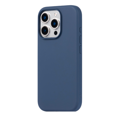 Liquid Silicone MagSafe Case for iPhone 16 Pro I Blue