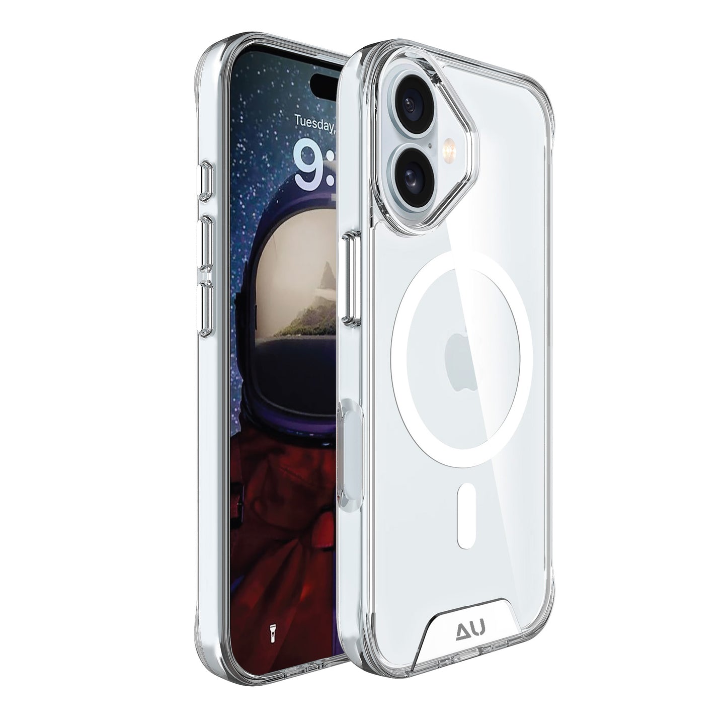 Space MagSafe Case for iPhone 16 Plus I Transparent