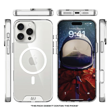 Space MagSafe Case for iPhone 16 Pro Max I Transparent