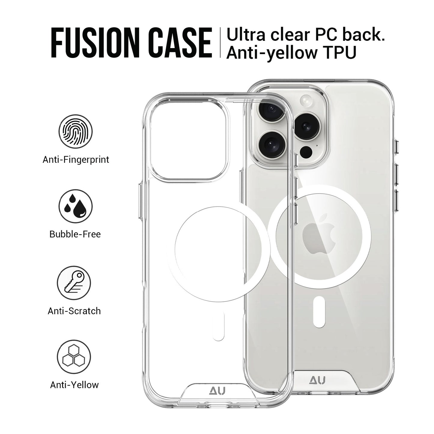 Space MagSafe Case for iPhone 16 Pro Max I Transparent
